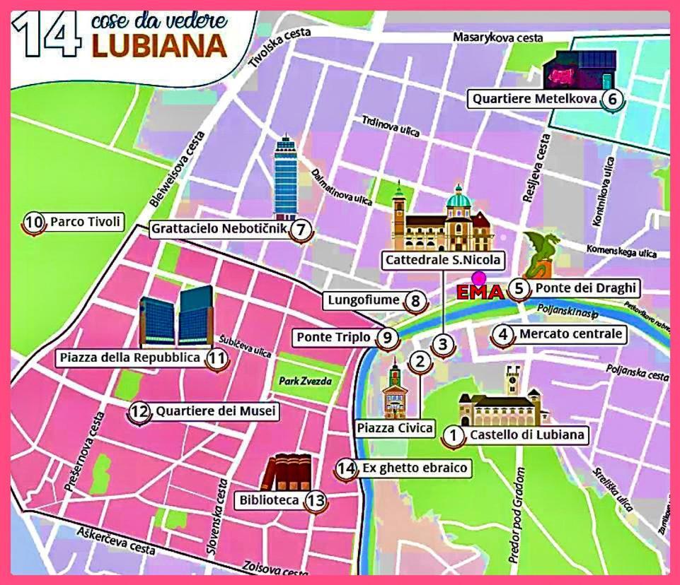 Apartment Ema Ljubljana Kültér fotó